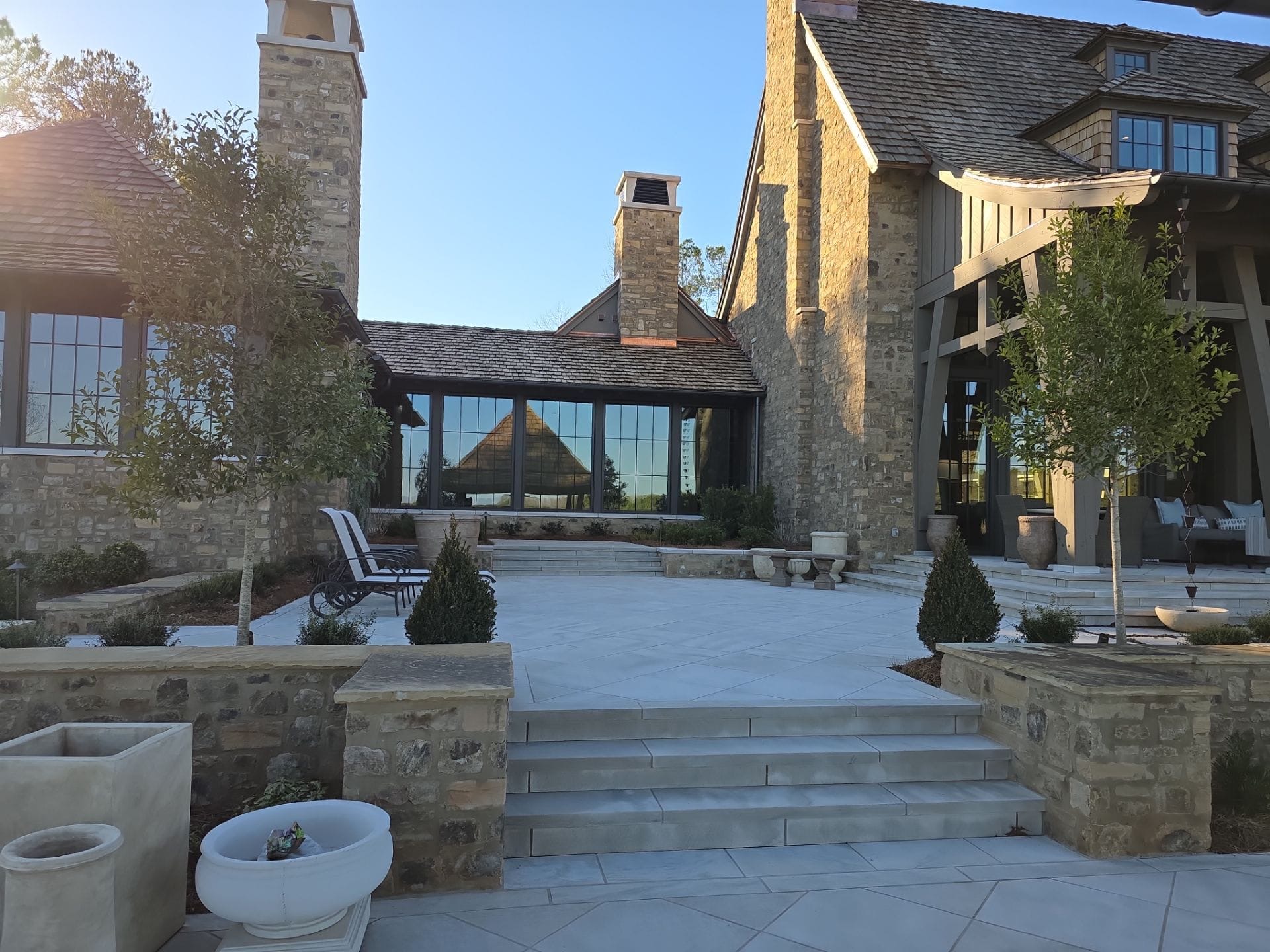 Estate Courtyard Patio